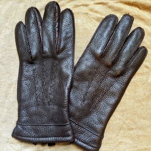 Eddie Bauer Insulated Leather Gloves